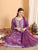 Shiza Chikankari Premium Modal Co-ord Set (Mauve)