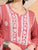 Shiza Chikankari Premium Modal Co-ord Set (Coral Pink)