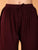 Maryam Chikankari Rayon Co-ord Set (Brown)