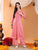 Priya Chikankari Kurta Palazzo Cotton Co-ord Set (Nude Coral)