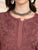 Farha Chikankari Premium Modal Co-ord Set (Brown)